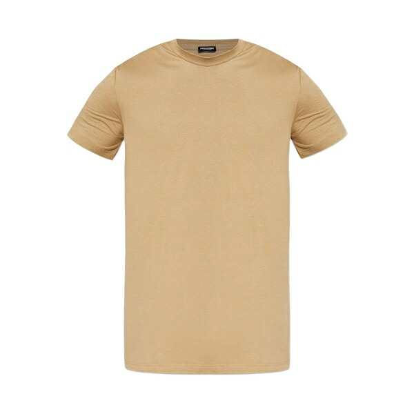 ディースクエアード メンズ Tシャツ トップス Crew-neck t-shirt Neutrals
