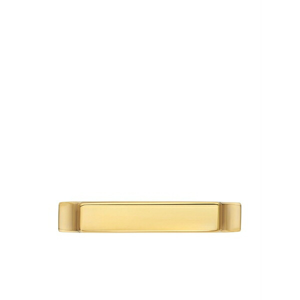 モニカヴィナダー レディース リング アクセサリー Signature flat top ring Gold|asty