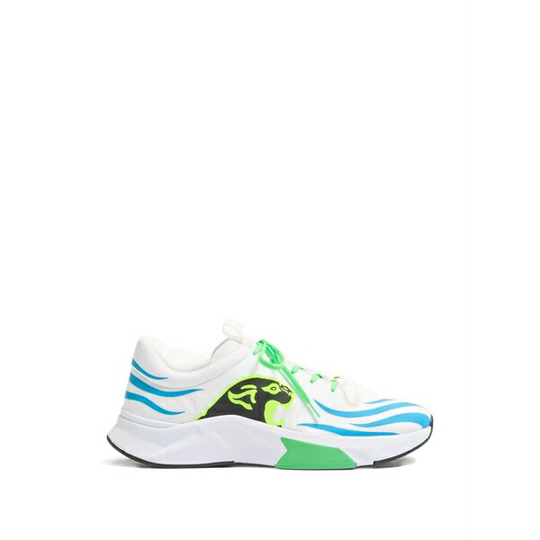 ヴァレンティノ ガラヴァーニ メンズ スニーカー シューズ Panther blaze sneakers White
