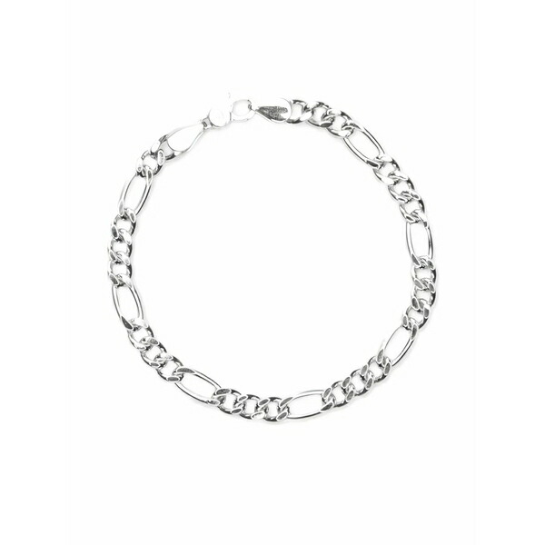 トム白木 メンズ ブレスレット・バングル・アンクレット 付属物 Bo figaro chain bracelet Silver