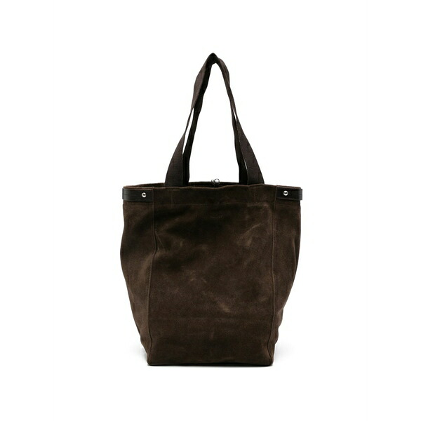エヌエヌ77 メンズ ショルダーバッグ 御徒面子 Grip logo-detail shoulder bag Brown