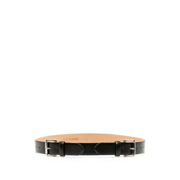 ディーチェ カヤック レディース 三尺帯 付属物 Leather belt Black