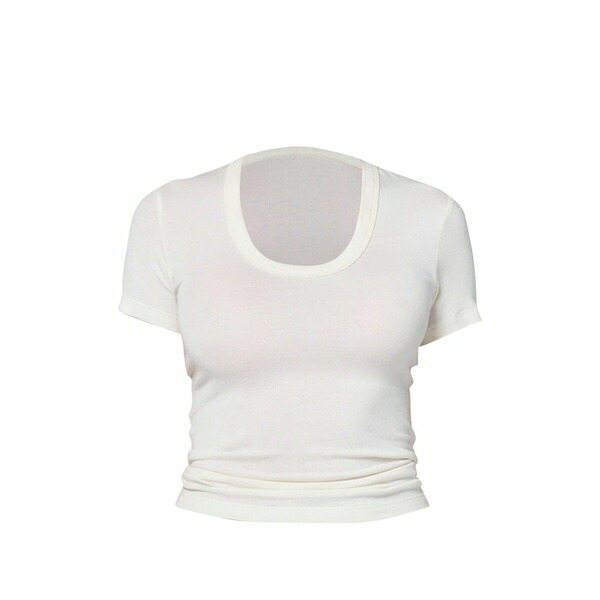 シチズンズ オブ 人間らしさ レディース プルオーバー トップス Ribbed t-shirt Neutrals