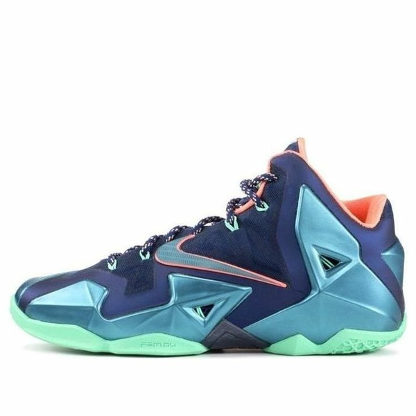 Nike ナイキ メンズ スニーカー レブロン 【Nike LeBron 11 'Miami vs Akron' 616175-400】 サイズ US_11(29.0cm)|asty