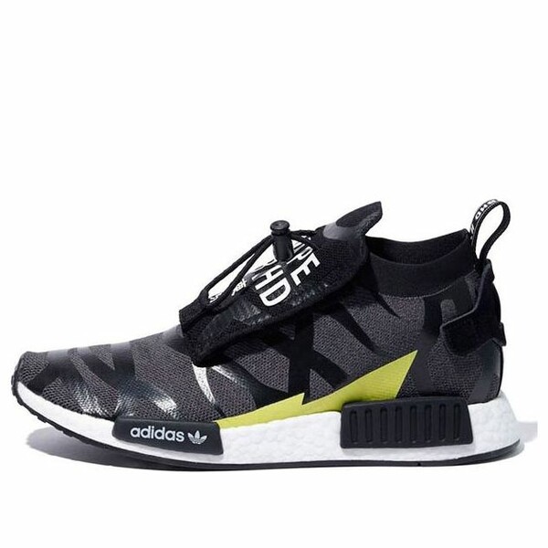 adidas アディダス メンズ スニーカー 【adidas x A Bathing Ape x Neighborhood NMD_TS1 PK 'Stealth' EE9702】 サイズ US_9(27.0cm)|asty