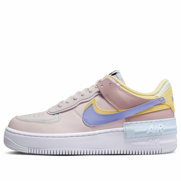 Nike ナイキ レディース スニーカー Light Soft Pink/Pink Oxford/Lemon Wash/Light Thistle 【(WMNS) Nike Air Force 1 Shadow \u0027Light Soft Pink\u0027 CI0919-600】  大きさ US_7(24.0糎)