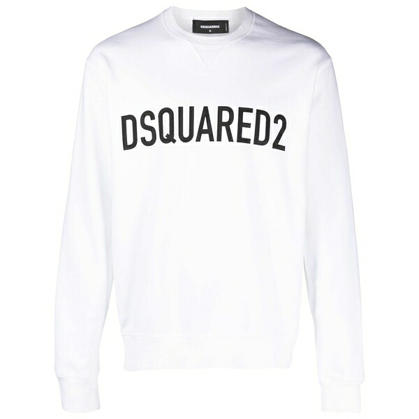 ディースクエアード メンズ パーカー・スウェットシャツ アウター Cool sweatshirt White