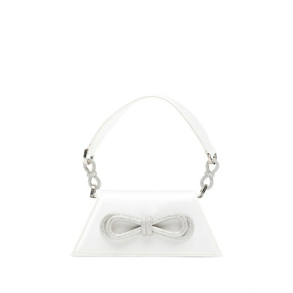 マッハ アンド マッハ レディース ハンドバック 御徒面子 Bow chain tote bag White