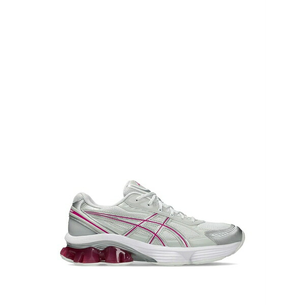 アシックス メンズ スニーカー シューズ Gel-kinetic fluent lace-up sneakers Silver