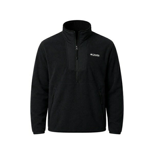 コロンビア メンズ ニット&セーター アウター Sequoia grove quarter-zip fleece sweater Black|asty