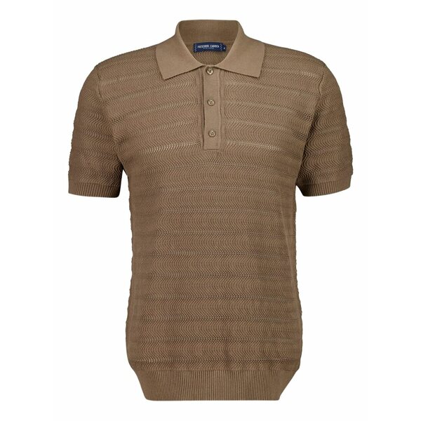 フレスコボールカリオカ メンズ スポーツシャツ トップス Vidal button-up polo Neutrals