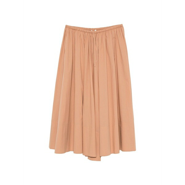 バイマレンバーガー レディース スコート ボトムス Drawstring-waist maxi skirt Orange