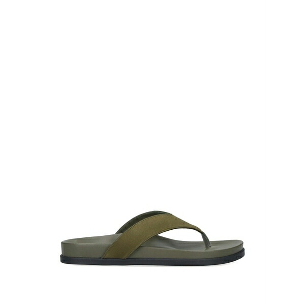 アンシエントグリークサンダル レディース サンダル シューズ Leather flat andals Green｜asty