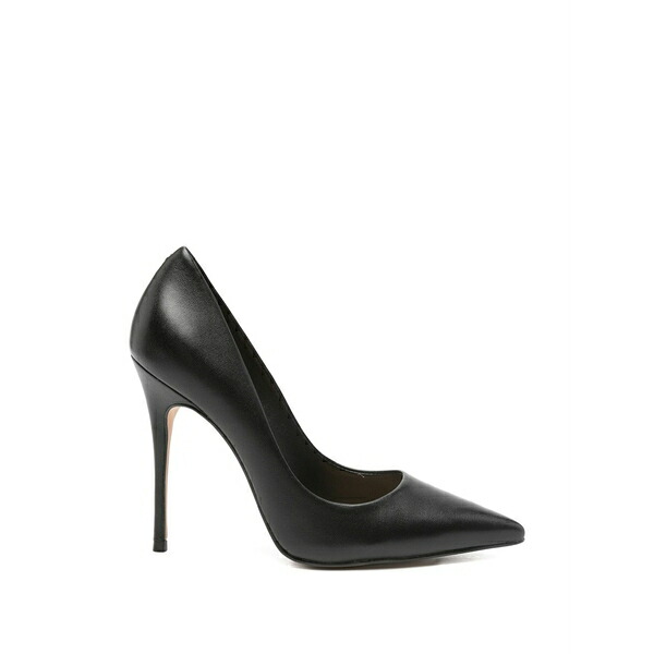 ハラノ レディース パンプス シューズ Pointed-toe heeled pumps Black
