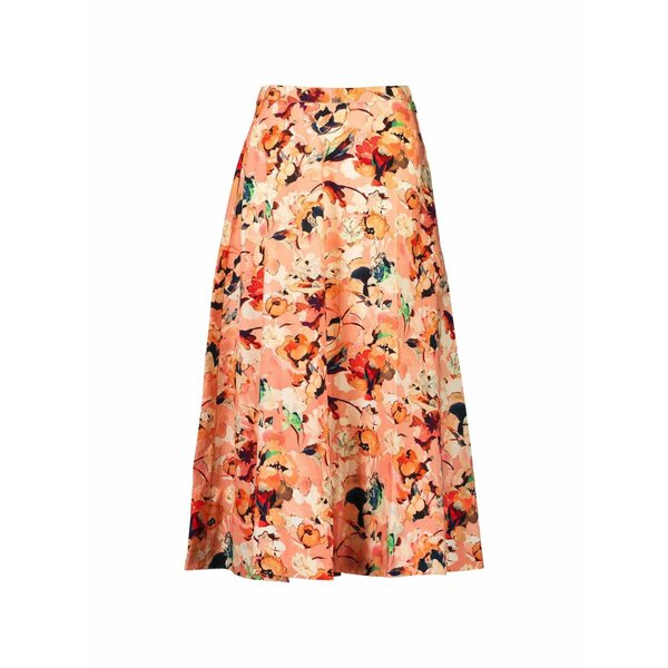 ウラ・ジョンソン レディース スコート ボトムス Sophea floral MIDI skirt Orange