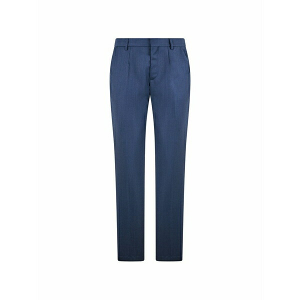 ロベルトカヴァリ メンズ 心地よいズボン下 ボトムス Pleated trousers Blue