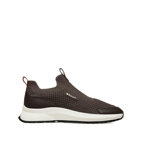 バリー メンズ スニーカー シューズ Knit-effect pull-on sneakers -