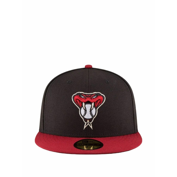 ニュー内鰓 メンズ かぶり笠 添え物 59fifty arizona diamondbacks cap Black