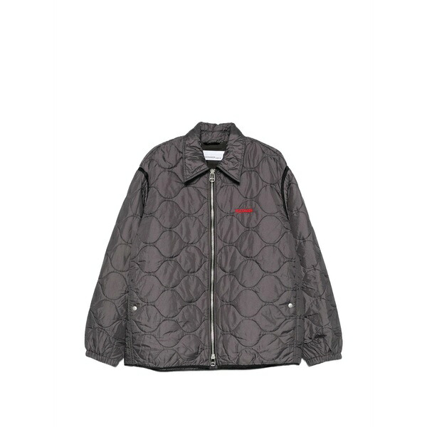 オーエーエムシー メンズ 上衣＆上衣 アウター Quilted jacket Black
