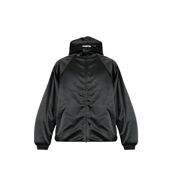 エフオージーエッセンシャルズ メンズ ジャケット＆ブルゾン アウター Hooded zip jacket Black｜asty