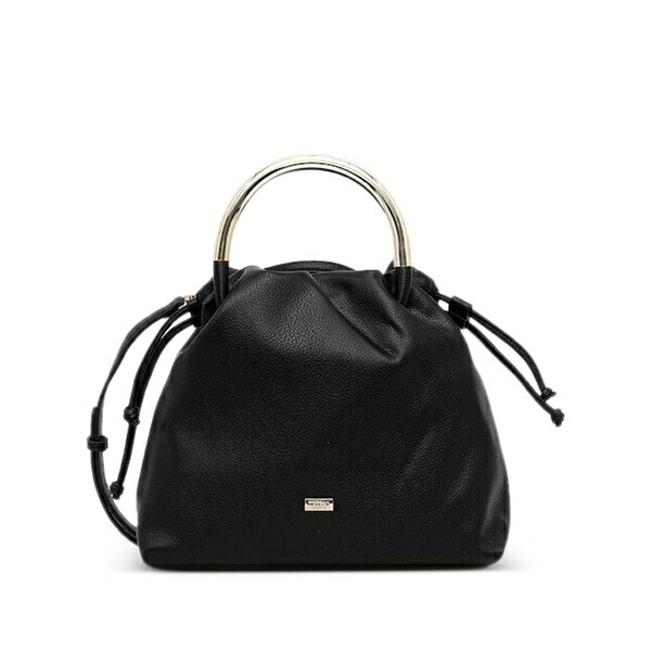 モーガンレーン レディース ショルダーバッグ 御徒面子 Logo-plaque cross-body bag Black