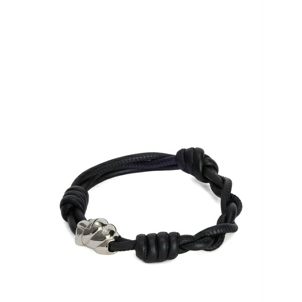 ジル・サンダー メンズ ブレスレット・バングル・アンクレット 付属物 Tangle knot-pendant bracelet Silver