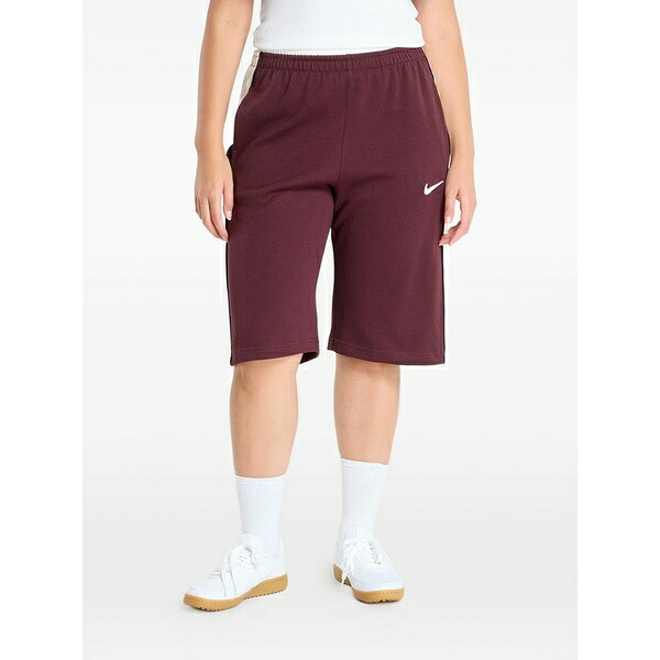 ナイキ レディース 心地好いズボン下 ボトムス Side-stripe shorts Red