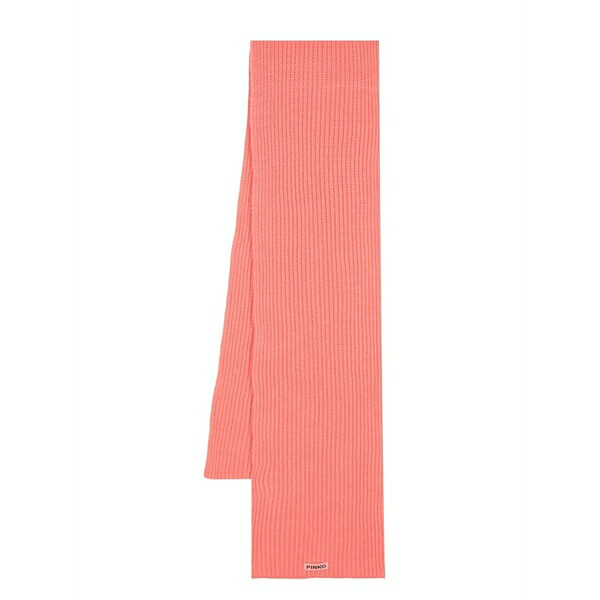 ピンコ レディース 消音装置・袈裟・えり巻き 添え物 Logo-patch scarf Pink