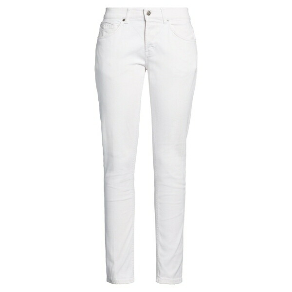 【貨物輸送無料】 ドンダップ レディース ジーンズズボン下 ボトムス Jeans White