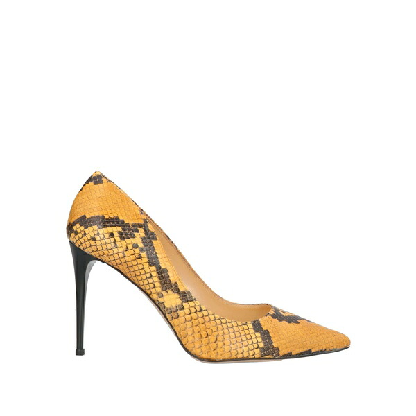 【貨物輸送無料】 ブルグリア レディース パンプス シューズ Pumps Yellow