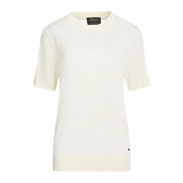【貨物輸送無料】 ブリオーニ レディース 編み物\u0026スウェーター アウター Sweaters White