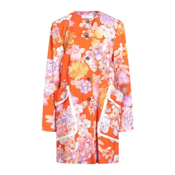 【貨物輸送無料】 レオナール 光の都市 レディース 上衣＆上衣 アウター Overcoats \u0026 Trench Coats Orange
