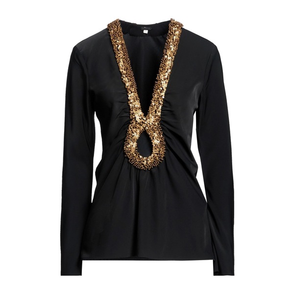 【貨物輸送無料】 ジョハンナ・オーティズ レディース ティーシャツ トップス Tops Black