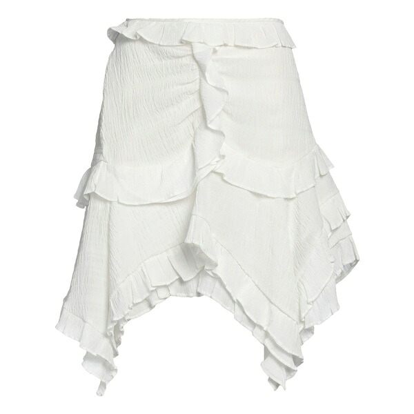 【送料無料】 イザベル マラン レディース スカート ボトムス Mini skirts White|asty