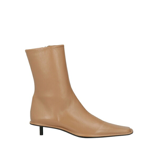 【送料無料】 ジル・サンダー レディース ブーツ シューズ Ankle boots Brown｜asty 115,400円