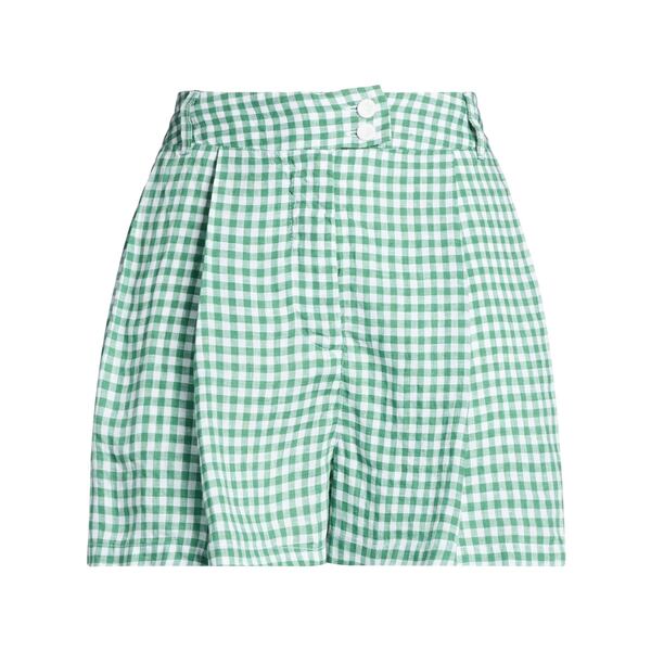 【貨物輸送無料】 １２０％リノ レディース 心地好いズボン下 ボトムス Shorts \u0026 Bermuda Shorts Green