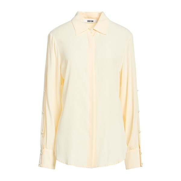【送料無料】 グリフォーニ レディース シャツ トップス Shirts Beige|asty