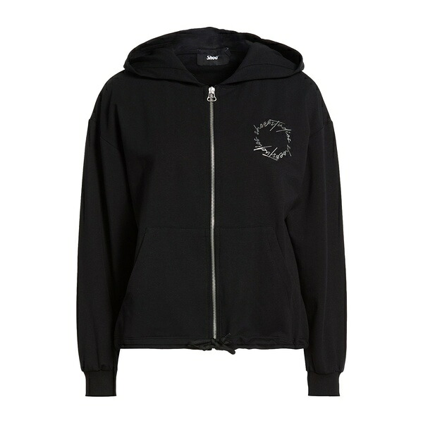 【貨物輸送無料】 シュー レディース パーカー・スウェットシャツ アウター Sweatshirts Black トップス-スウェット・トレーナー
