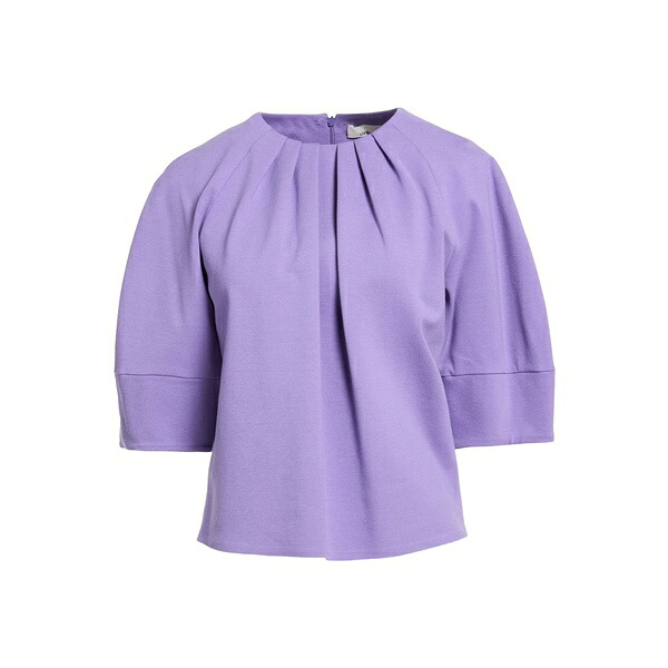 【送料無料】 リビアナコンティ レディース Tシャツ トップス Tops Purple｜asty