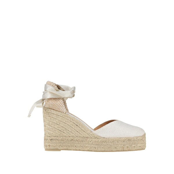 【送料無料】 カスタニエール レディース サンダル シューズ Espadrilles White