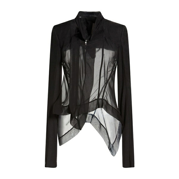 【貨物輸送無料】 リックオウエンス レディース 上衣＆上衣 アウター Jackets Black