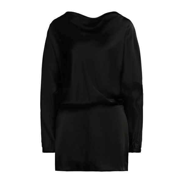 【貨物輸送無料】 セミクチュール レディース 衣装 トップス Mini dresses Black