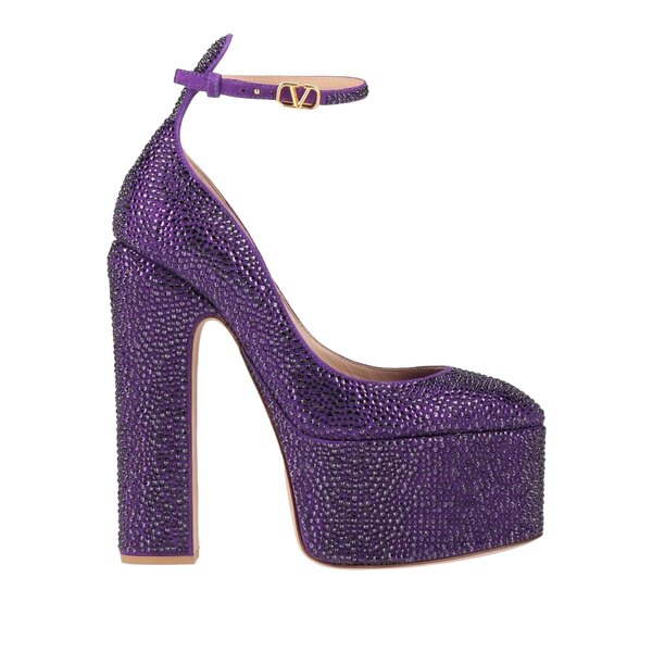 【貨物輸送無料】 ヴァレンティノ ガラヴァーニ レディース パンプス シューズ Pumps Purple