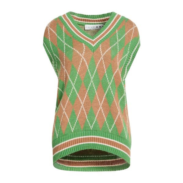 【貨物輸送無料】 こしき一 レディース 編み物\u0026プルオーバー アウター Sweaters Green レディースファッション-セーター-ニット・セーター