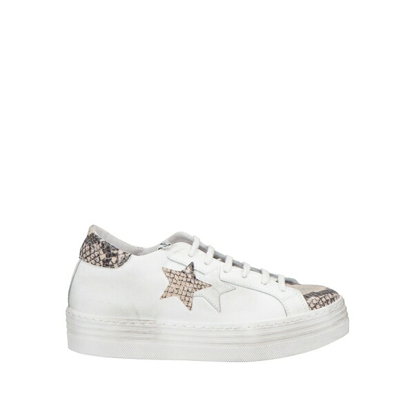【貨物輸送無料】 ツースター レディース スニーカー シューズ Sneakers White