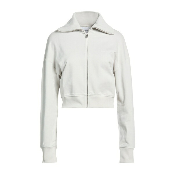 【貨物輸送無料】 カルバンクライン レディース パーカー・スウェットシャツ アウター Sweatshirts Grey