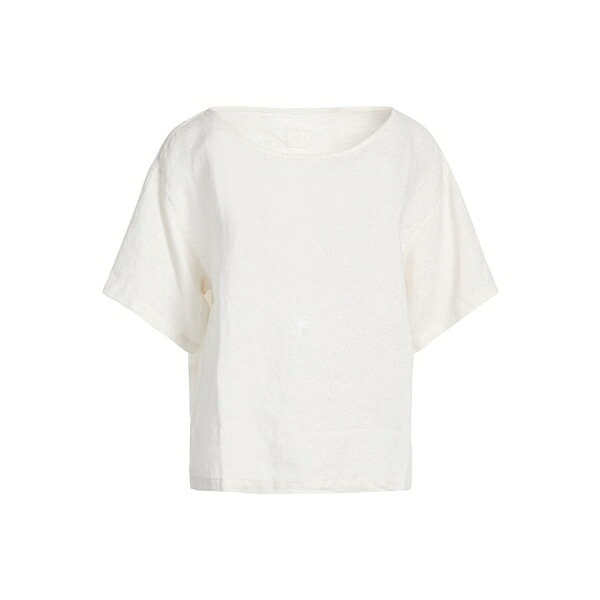 【送料無料】 120%リノ レディース Tシャツ トップス Tops White|asty