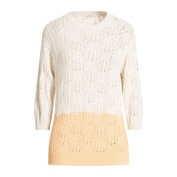 【貨物輸送無料】 アグノラ レディース 編み物\u0026スウェーター アウター Sweaters White セーター-ニット・セーター-レディースファッション