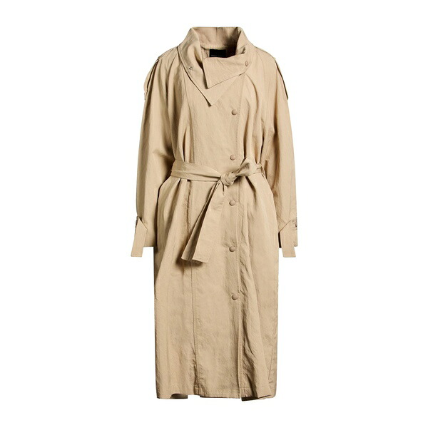 【貨物輸送無料】 ロベルトコリーナ レディース 上衣＆上衣 アウター Overcoats \u0026 Trench Coats Beige レディースファッション-コート・ジャケット