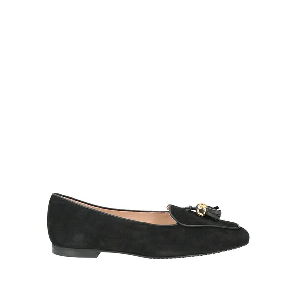 【貨物輸送無料】 スチュアート ワイツマン レディース スリッポン・ローファー シューズ Loafers Black